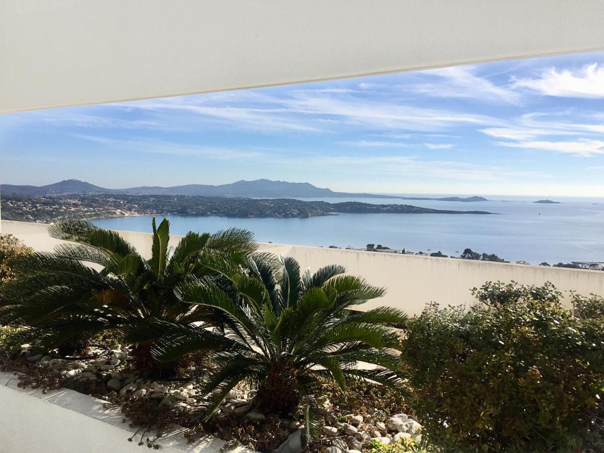 Design Apartment - Pool, Large Terrace And Panoramic Views Of Mediterranean Бандол Екстериор снимка