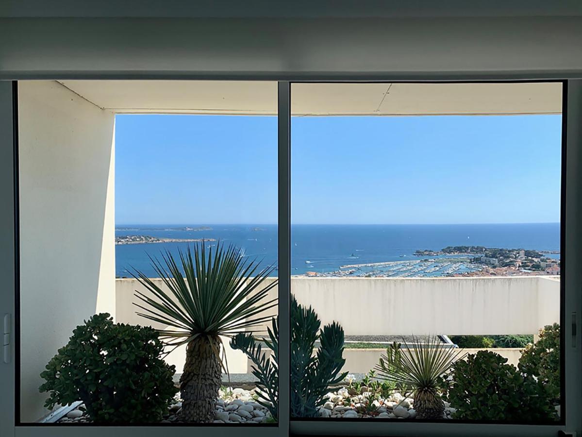 Design Apartment - Pool, Large Terrace And Panoramic Views Of Mediterranean Бандол Екстериор снимка